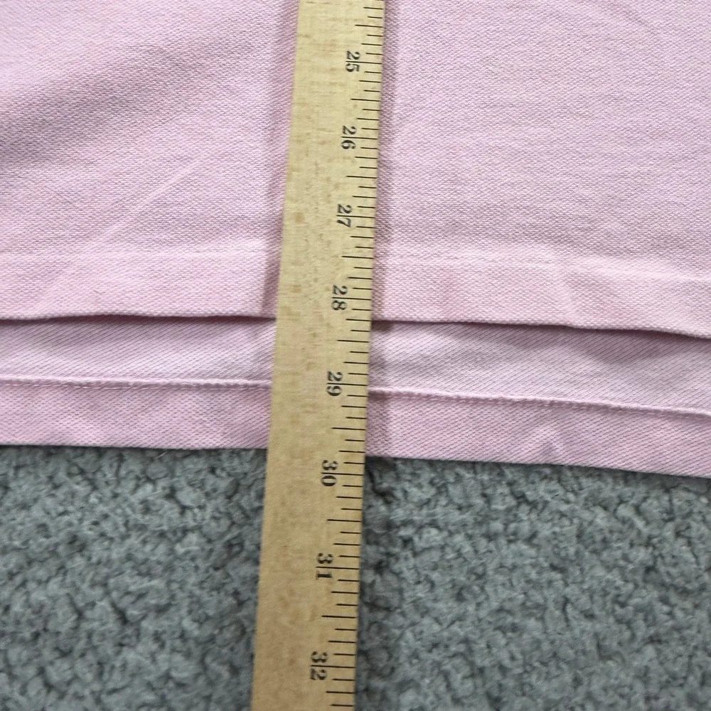 Polo Ralph Lauren Mens XXL Classic Fit Pink Short Sleeve Mesh Polo Shirt